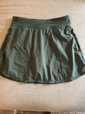Women’s Olive Green Active Skort